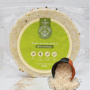 Arepa de Arroz Integral Natural